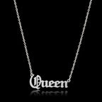 English Pendant Letter Collarbone Necklace