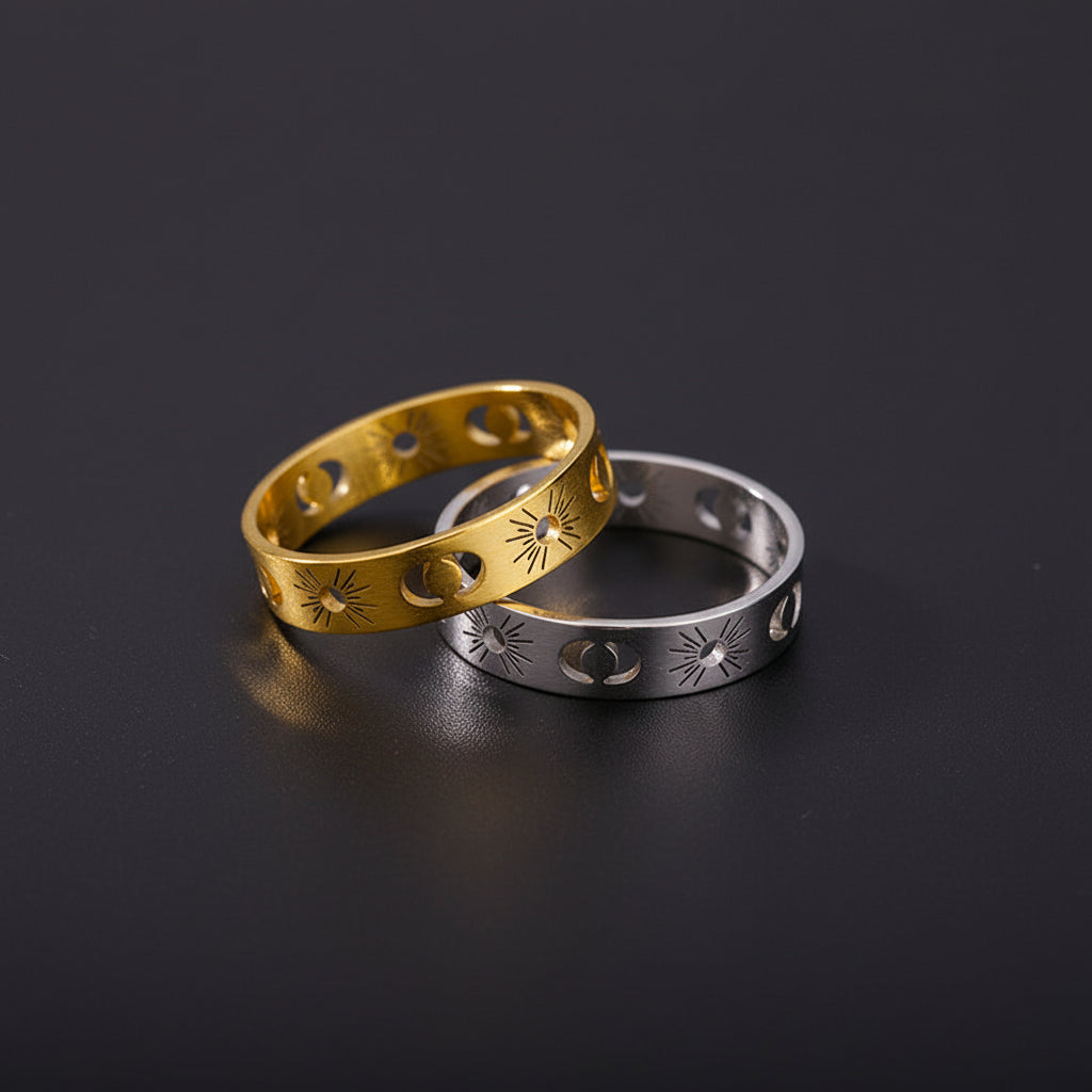 Sun And Moon Ring